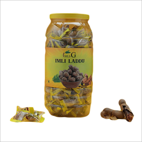 Imli Laddu - Solid Ball Form, Packed in Hygienic Plastic Jar | Flavorful Blend of Tamarind, Ginger, Black Pepper & Spices