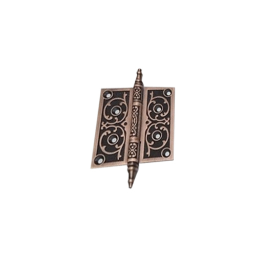 Brass Steeple Tip Decorative Hinge