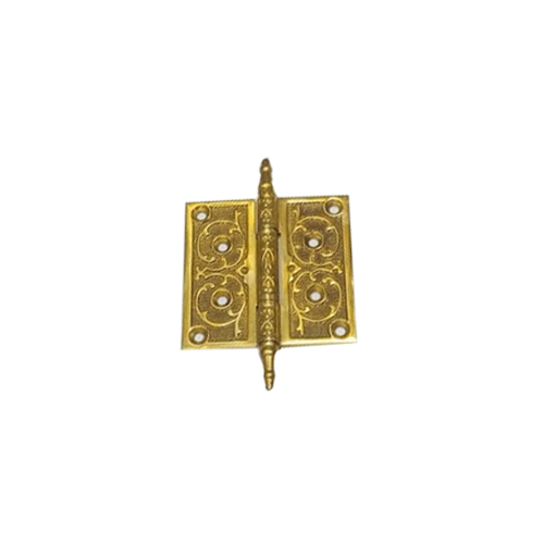 Brass Steeple Tip Decorative Hinge