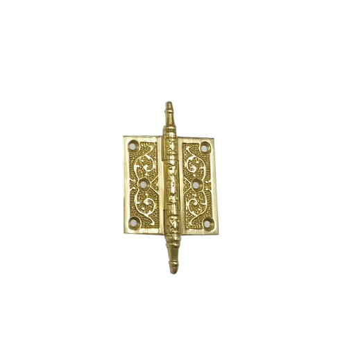 Brass Steeple Decorative Hinge 3 Inch