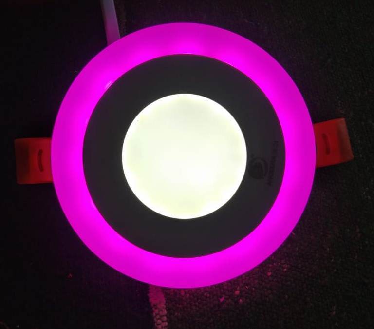 Led Square Ceiling Light - Metal & Glass, 10x10x10 Cm, Rgb Color Options, Cool White Light, Input Voltage 85-265 V, Power Factor 0.9, Custom Size Available