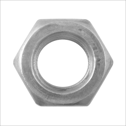 Mild Steel Hex Nut - Size 10-25 mm | Polished Finish, Hexagonal Shape, 100 Pieces Per Carton, Designed for Industrial Use