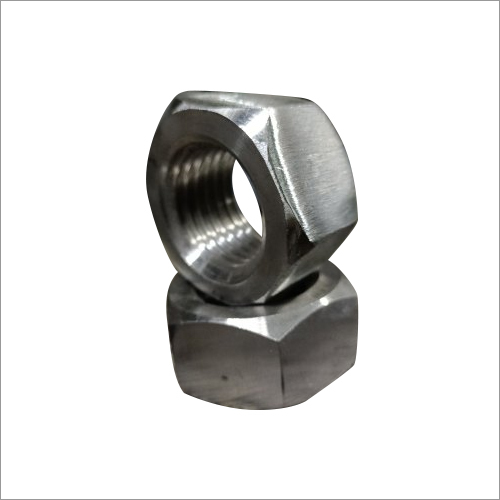 Nickel Alloy 20 Nuts - Hex Shape, Female Connection Type | Industrial Usage, High Grip Surface Polishing, Various Sizes Available