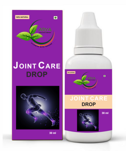 Herbal Joint Care Drop - 30ml Liquid, Bitter Taste | Supports Joint Flexibility, Eases Stiffness, Reduces Swelling, Aids Collagen Maintenance