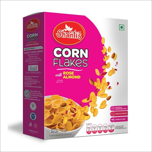 Gluten-Free Rose Almond Corn Flakes