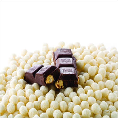Rice Crispy - Round and Oval Shapes, 2-3 mm to 16-17 mm Size | Crispy and Crunchy Ingredient for Bakery, Puddings, Chocolate Bars, FSSAI Approved