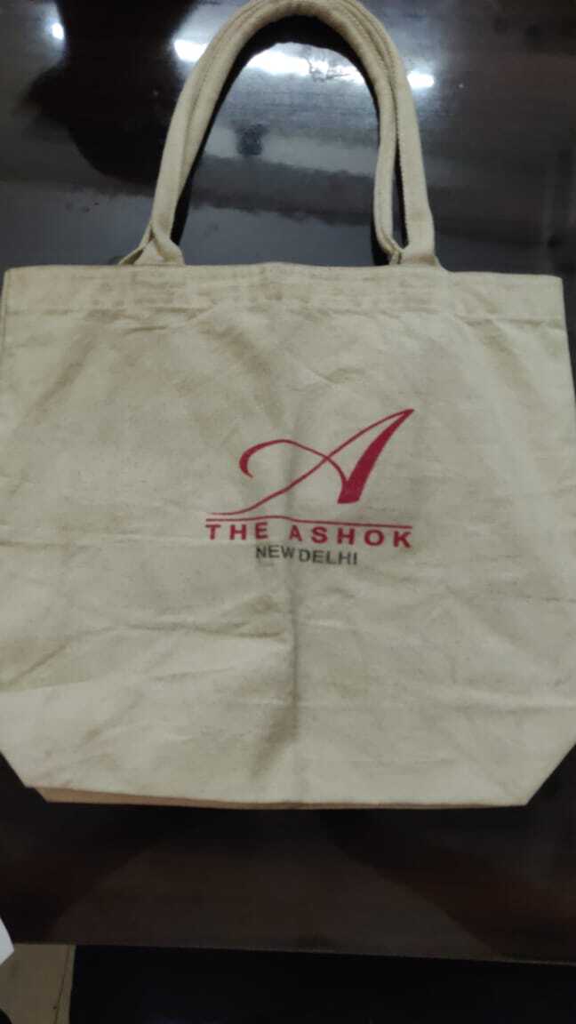 Jute Vegetable Bag - 14x16 Inches, Beige Color | 12-inch Handle, 5 Kg Capacity, Open Top Design