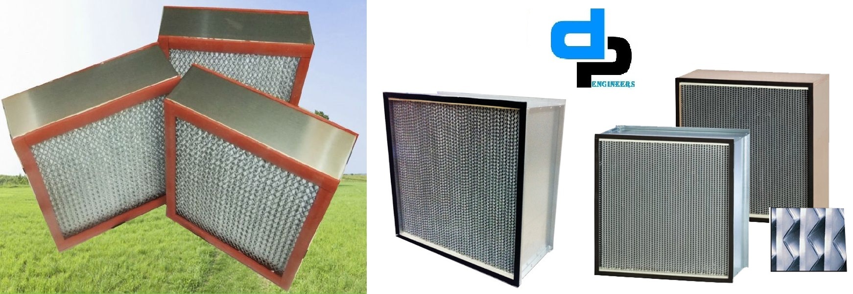 White Aluminium Anodized Hepa Filters In Roorkee