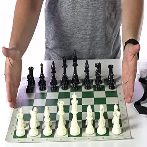 Multicolour Foldable Chess Board Game