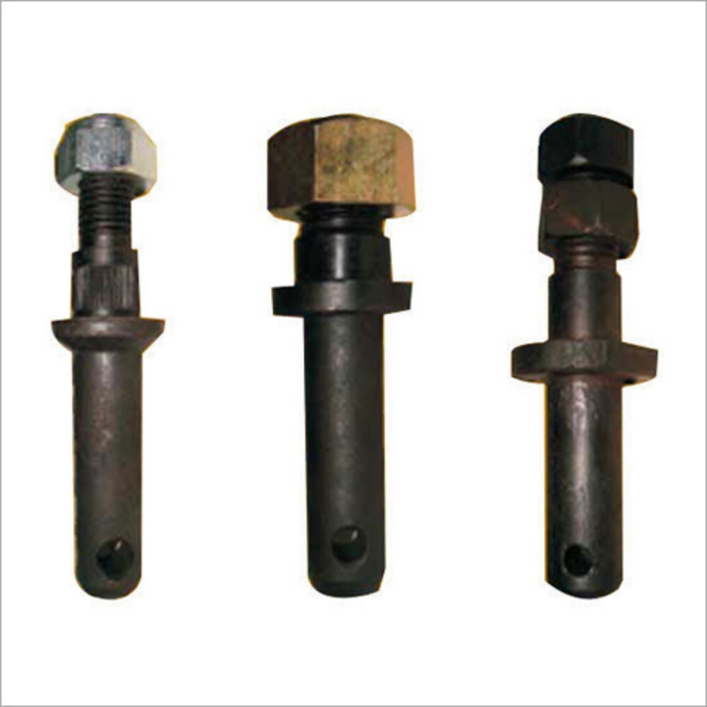 Tiller Pin - Mild Steel, 25-32 mm Size | Black Color, Suitable for Tiller and Cultivator Applications, Durable Design