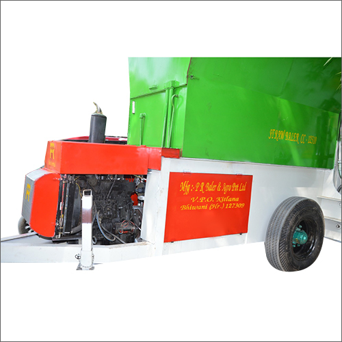 Ms Hydraulic Press Straw Baler Machine Engine Type: Air Cooled