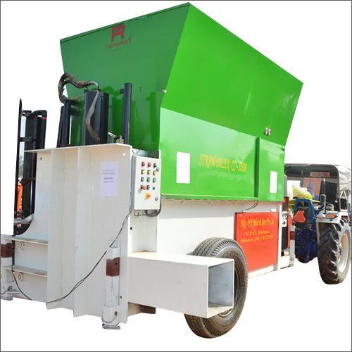 Ms Hydraulic Press Straw Baler Machine Engine Type: Air Cooled