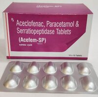 एसीफेम-एसपी टैबलेट सामान्य दवाएं