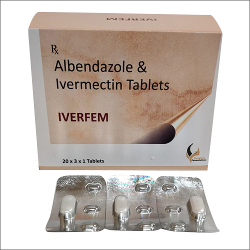 एल्बेंडाजोल और आइवरमेक्टिन टैबलेट सामान्य दवाएं