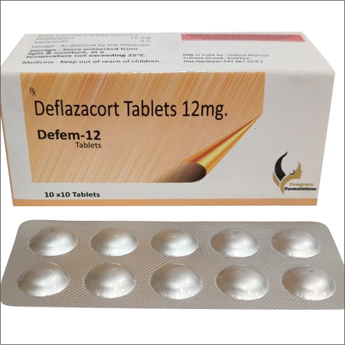 Deflazacort Tablets 12Mg General Medicines