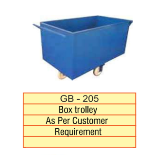 Box Trolley Customized - Application: Industrial