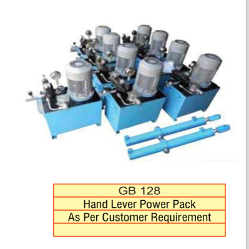 Hand Lever Power Pack - Attributes: Strong