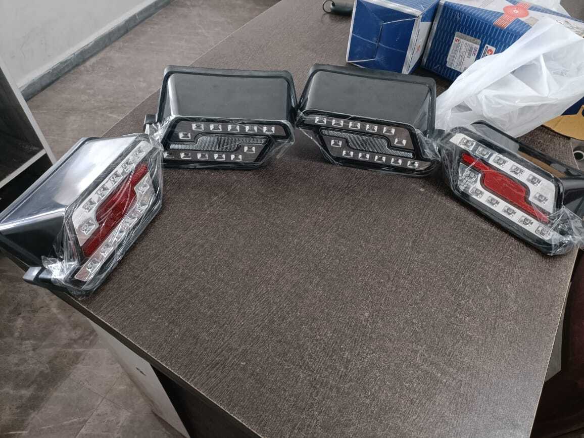 Led Tail Light Set Suitable For Farmtrac Tractors 45 6055 60 50 6045 6090