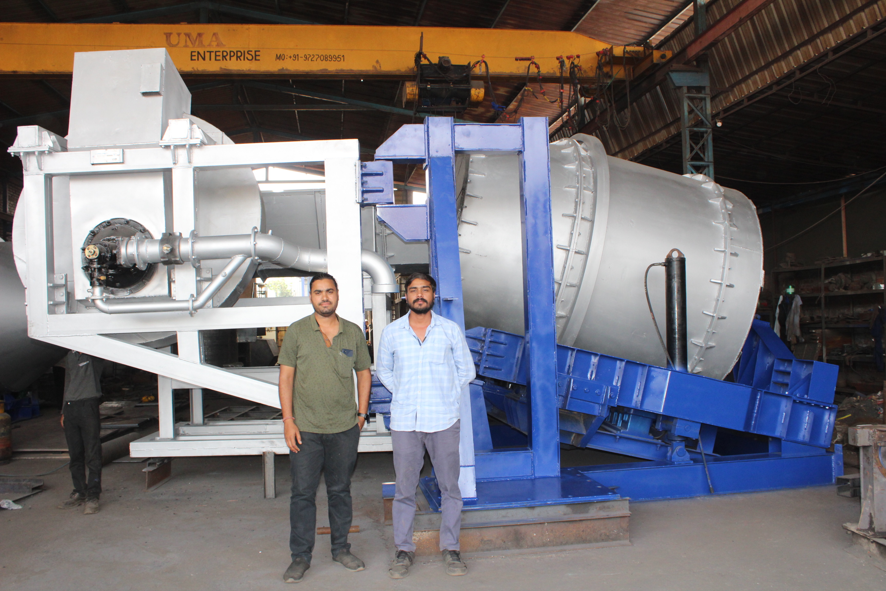 Tilting Rotary Furnace - Application: For Aluminium Melting