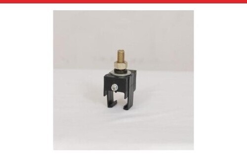 M Type Anchor Clamp - Engineered Plastic, 2-4 Pole Specifications | Black Color, Ideal for EOT Crane Applications
