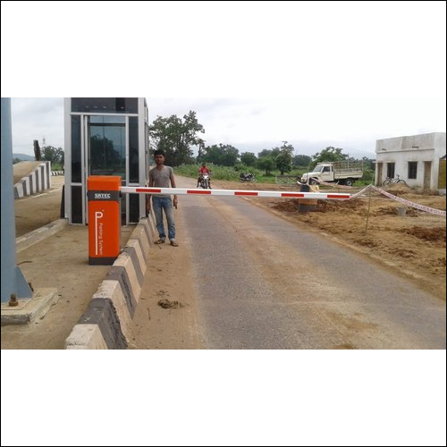 Boom Barrier - Aluminum, Vertical Arc Design | Automatic Access Control, Remote Control, Cloud-Based Technology