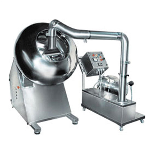 Tablet Coating Machine - Stainless Steel, Semi-Automatic Operation | Efficient Coating Solution Without Computerization
