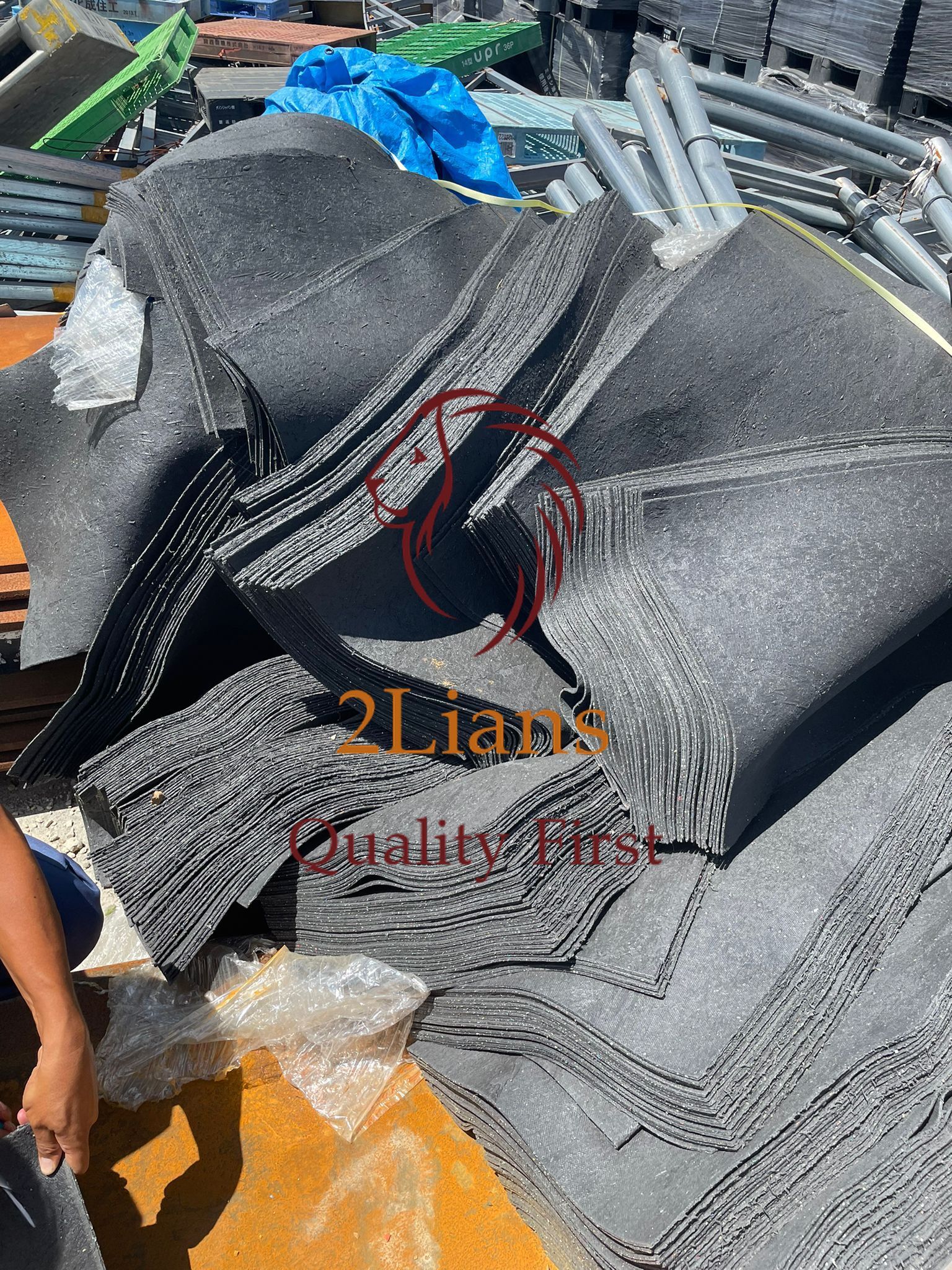 Pvc Car Stop Block Black Color For Sales