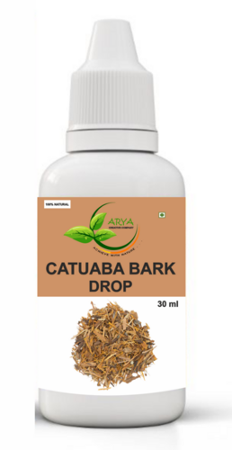 Catuaba Bark Drops - 30ml Liquid Bottle | Natural Tonic for Enhanced Libido, Vitality, and Stress Relief, Supports Hormonal Balance and Immune Function