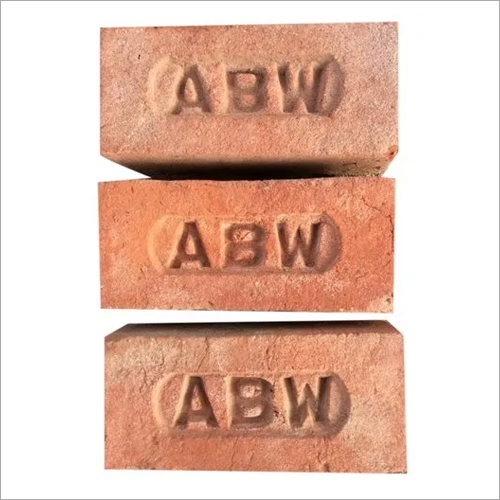 ABW Red Clay Bricks - Clay, 9 x 4 x 3 Inch , Red Color, 15% Water Absorption, Rectangular Shape, Common Bricks for Masonry Use