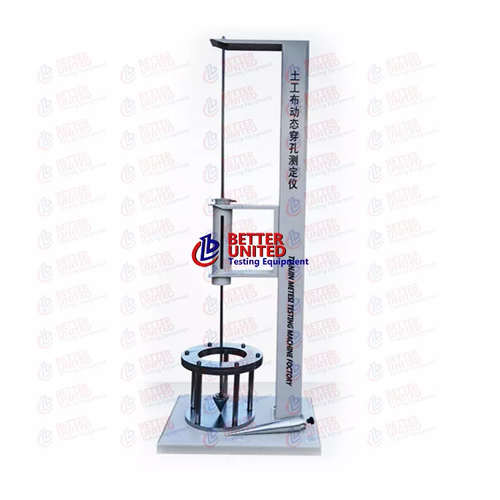 Dynamic Perforating Tester Geotextile Cone Drop Punch Tester Geosynthetic falling cone penetration tester