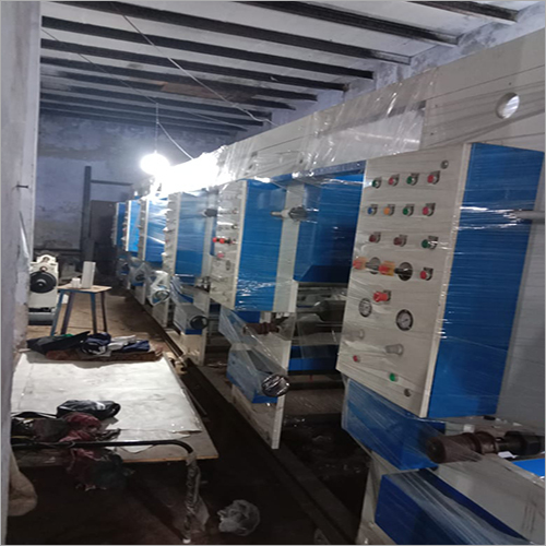 Mild Steel Six Colour Rotogravure Printing Machine