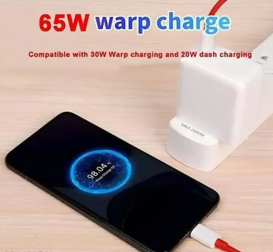 65-watt Power Adapter - Abs Plastic, 1.5m Type-c To Type-c Cable | Fast Charging, Efficient Heat Management, 65w Direct Charge Technology