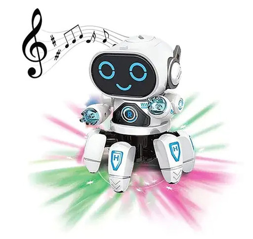 व्हाइट डांसिंग रोबोट टॉयज