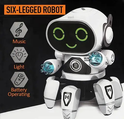 White Dancing Robot Toys