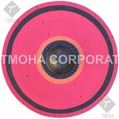 आयरन मध्यकालीन शील्ड डेकोरेटिव शील्ड आर्मर शील्ड हैंडमेड शील्ड डेकोरेटिव शील्ड पेंटेड सर्कुलर शील्ड Ms0034