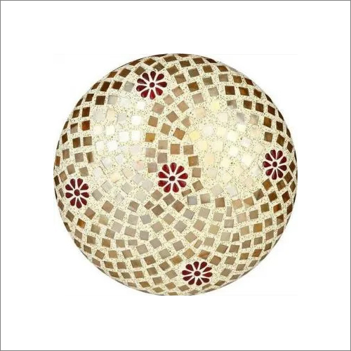 Mosaic Ceiling Lamps - Glass, Energy Saving Light Source | Traditional Style Electric Illumination