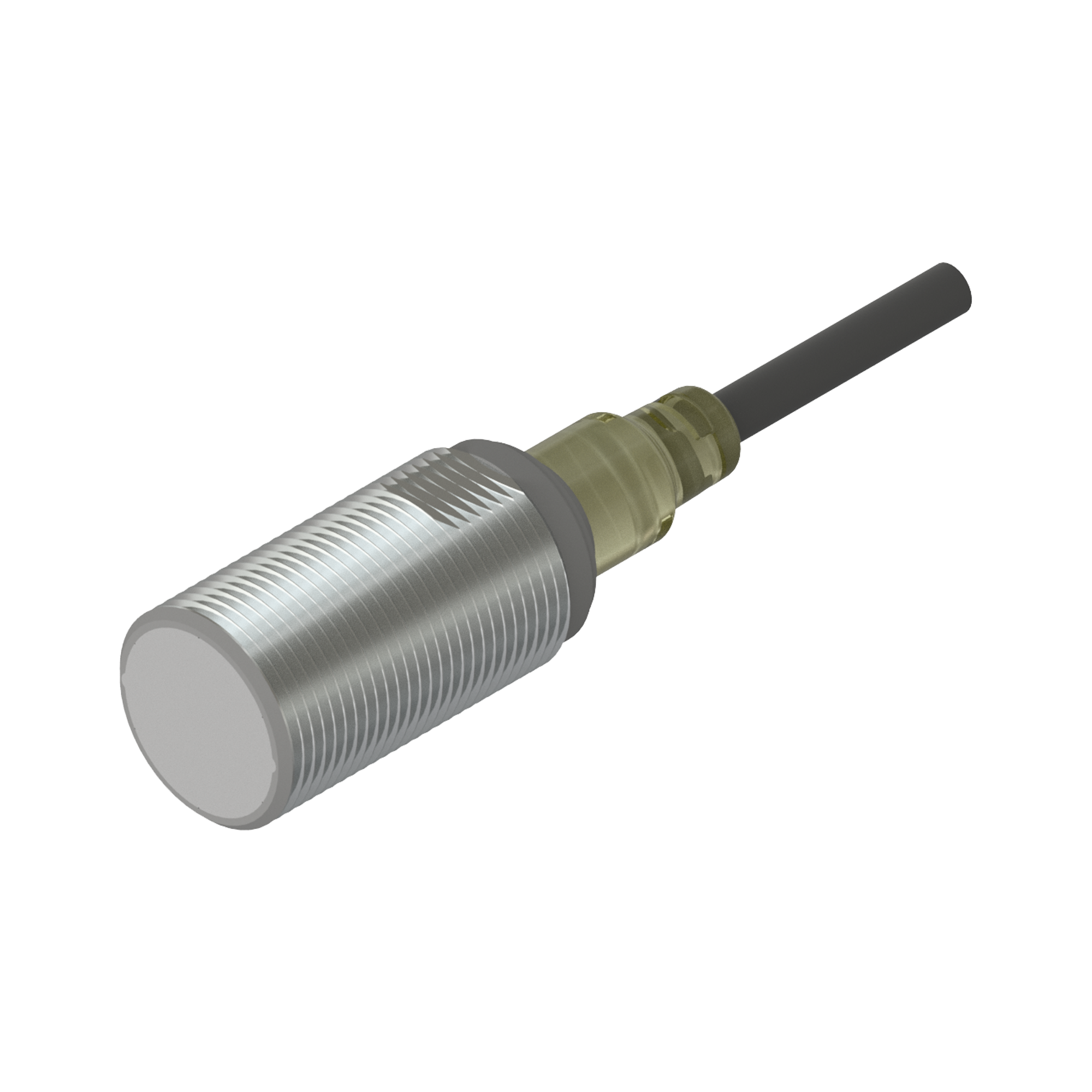 Inductive Round Sensor M18 Length 30mm Pnp No Output 2m Pvc Cable Connection Accuracy: 5  %
