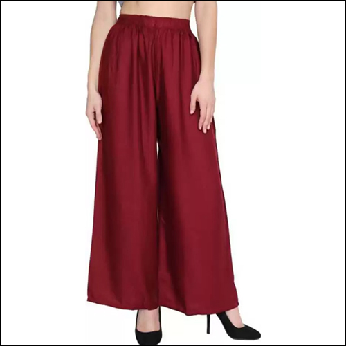 Maroon Palazzo