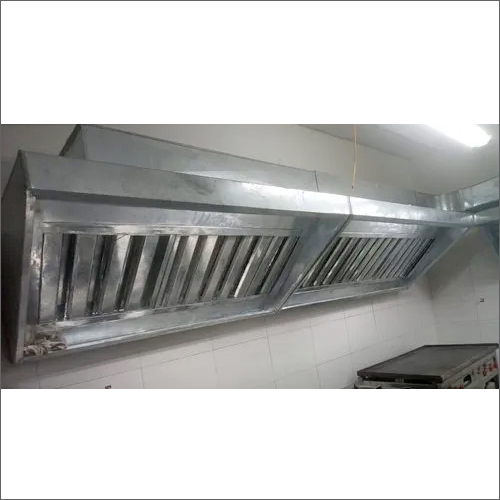 Exhaust Hood With Baffle Filter