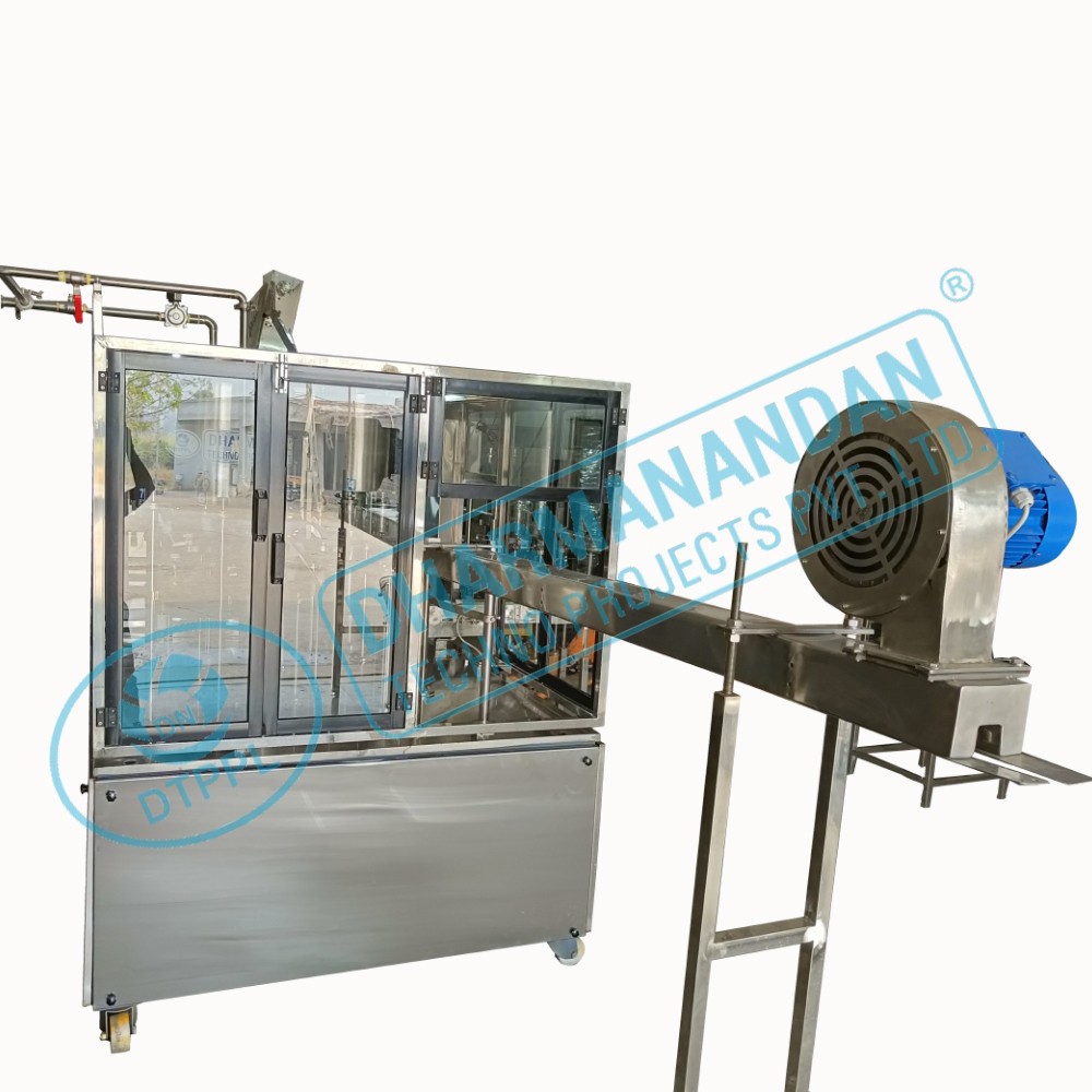 Automatic Bottle Washing Filling Machine - Sturdy Steel Build, Compact Design , Easy Operation, Longer Machine Life