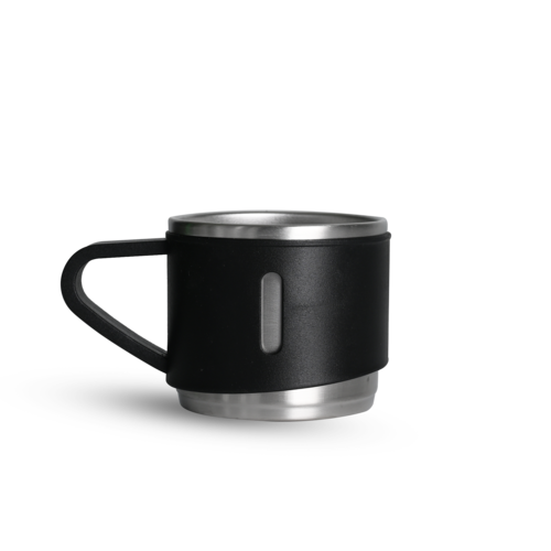 Black Vacuum Flask Gift Set Bottle With 3 Cups Size: 500 Ml