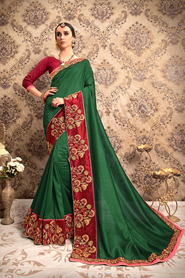 All Exlclusive Designer Embrodery Women Chiffon Saree