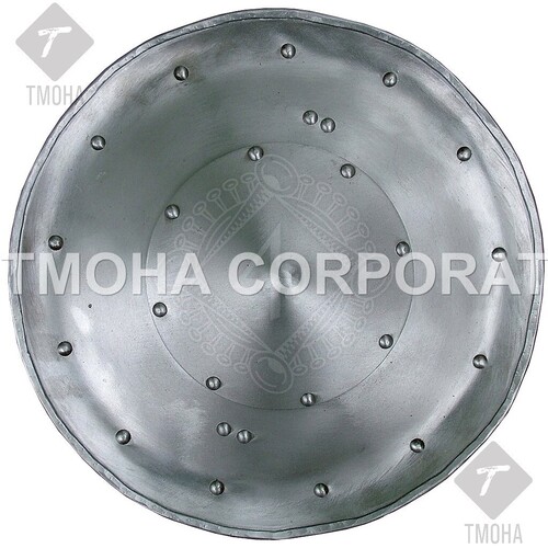 आयरन मध्यकालीन शील्ड सजावटी शील्ड आर्मर शील्ड हस्तनिर्मित शील्ड सजावटी शील्ड बकलर Ms0065