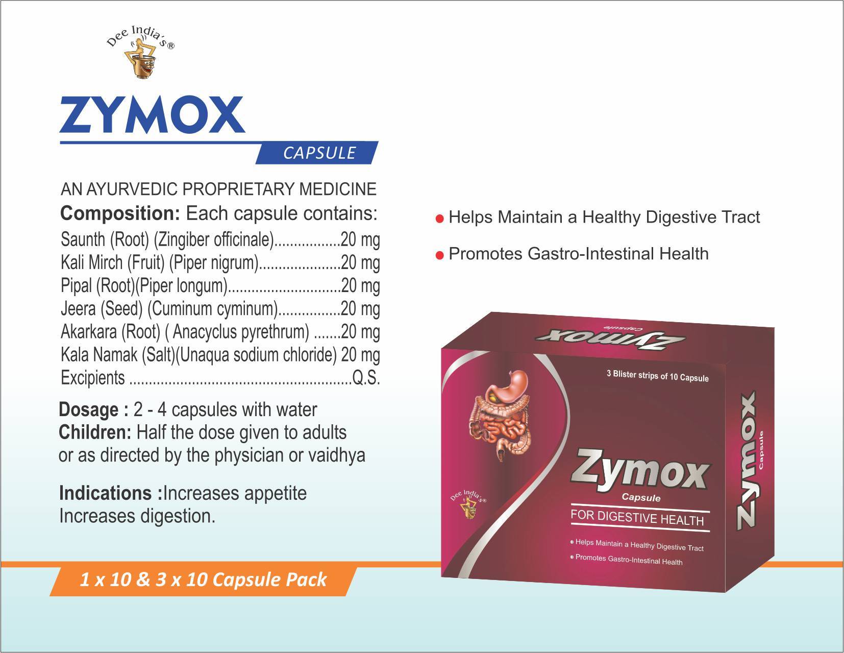 Zymox Capsules (Red Pack)