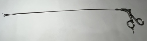 Cystoscopic Grasper 7Fr Stainless Steel, 30cm - Flexible Shaft, Crushing Jaw, Sterile, Precise Grasping, Minimal Trauma