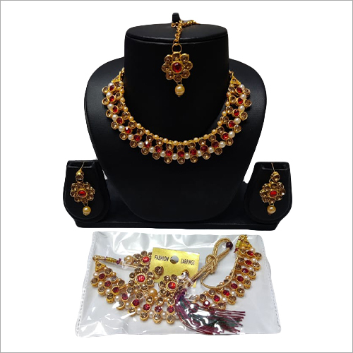 वेडिंग बीडेड नेकलेस सेट लिंग: महिलाएं