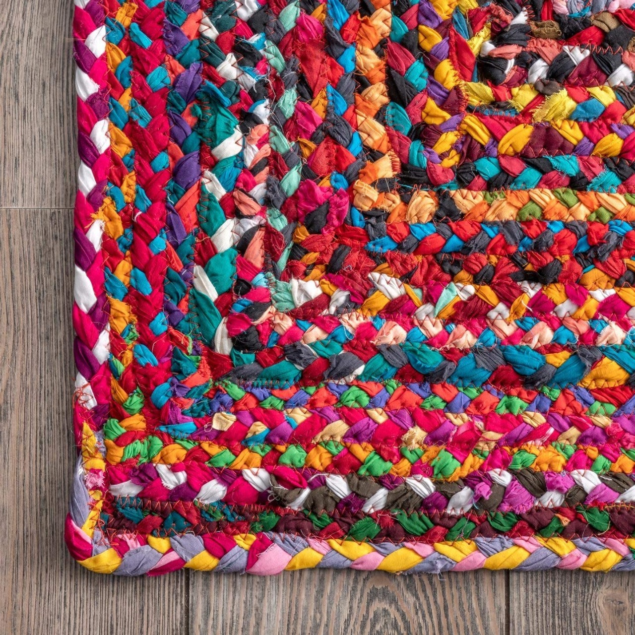 Multi Chindi Braided Rugs