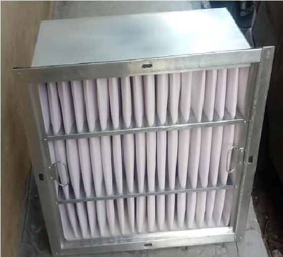 White Gi Frame Fine Filter