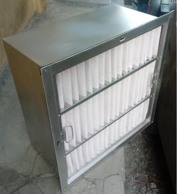 White Gi Frame Fine Filter