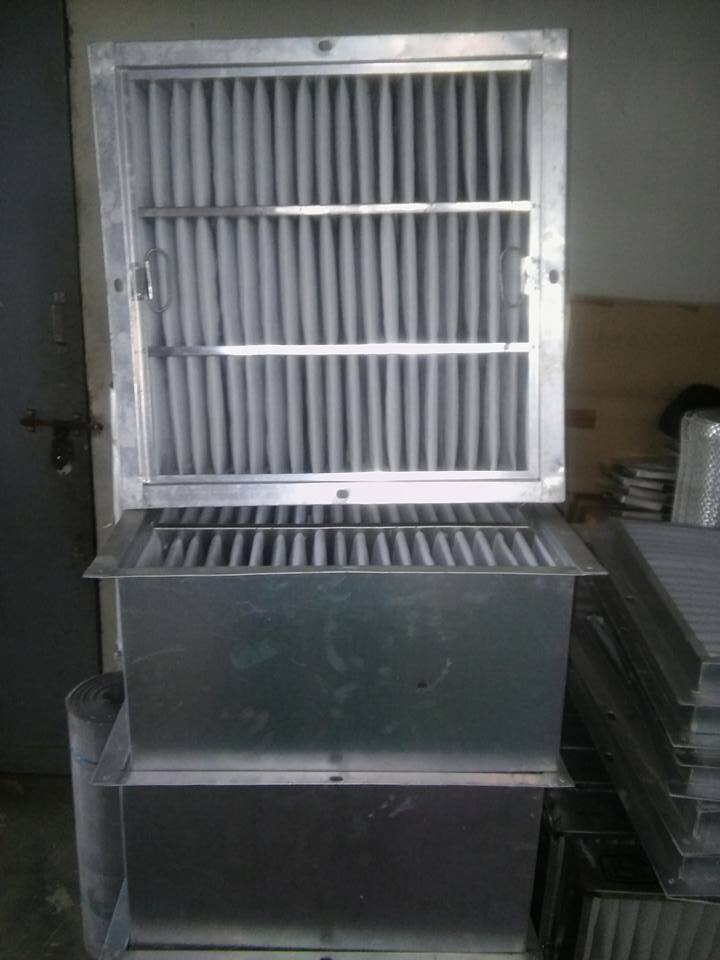White Gi Frame Fine Filter